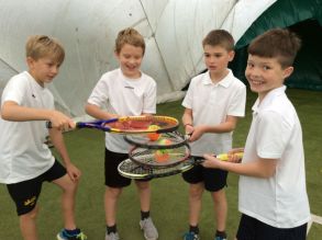 Year 7 Cunningham Play Tennis at Windsor Tennis Club